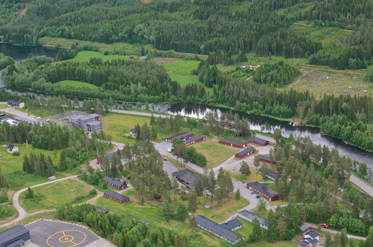 Flyfoto over området 20. juni 2014.